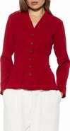 Alexia Admor Amaris Cinched Waist Button-Up Shirt