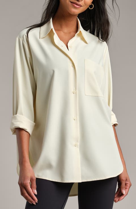 Mirage Oversize Button-Down Shirt