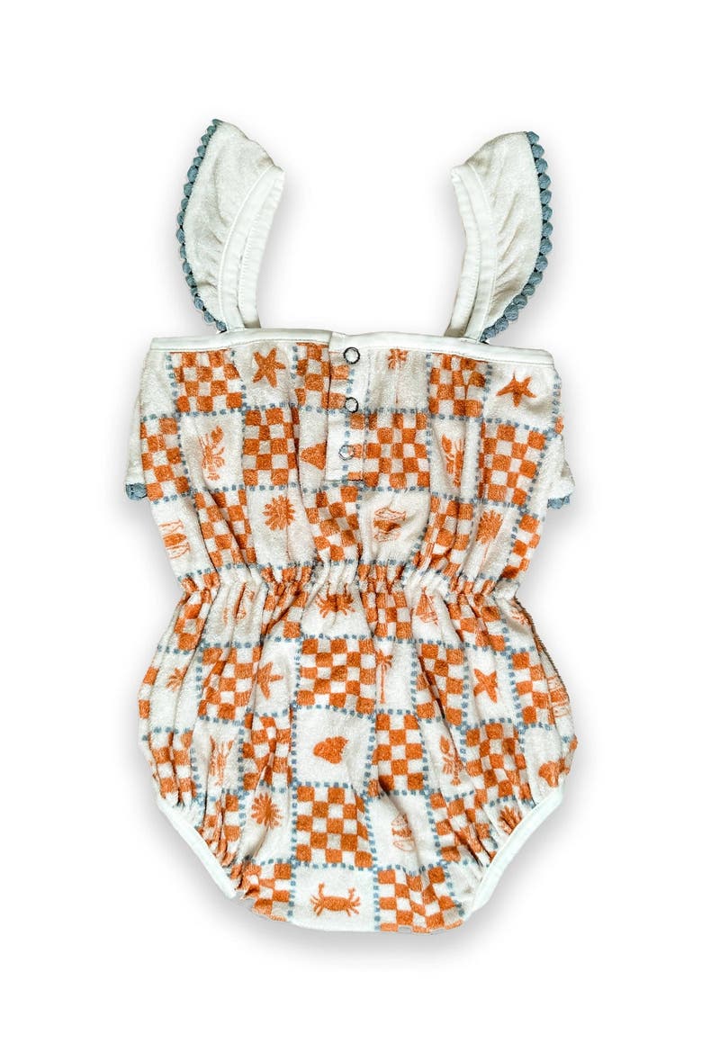Willa Bubble Romper, Alternate, color, Tan