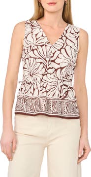 Halogen® Gathered Flutter Sleeve Top