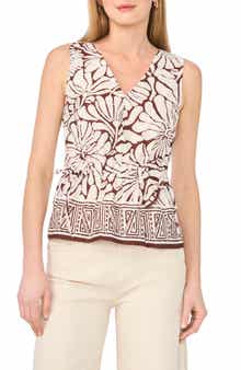Halogen® Gathered Flutter Sleeve Top