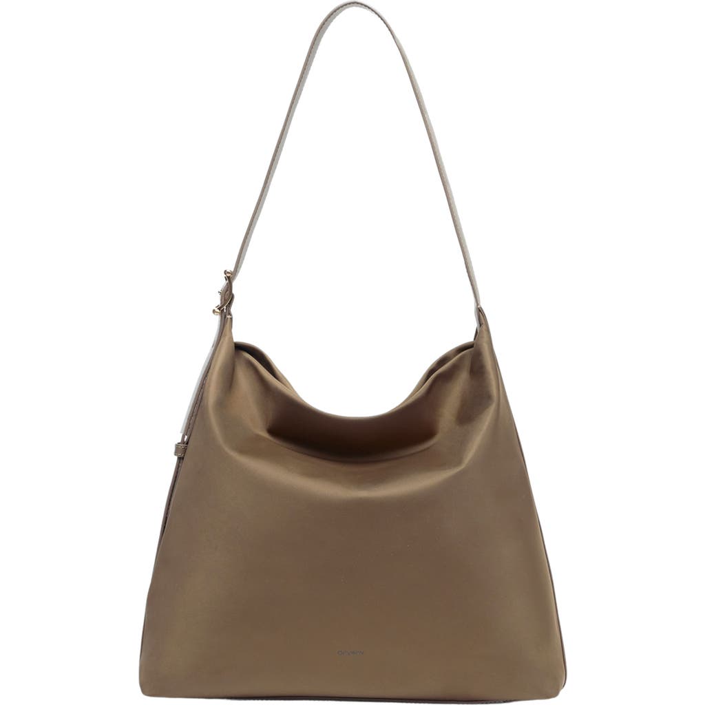 Oryany Sophia Nylon Shoulder Bag In Brown