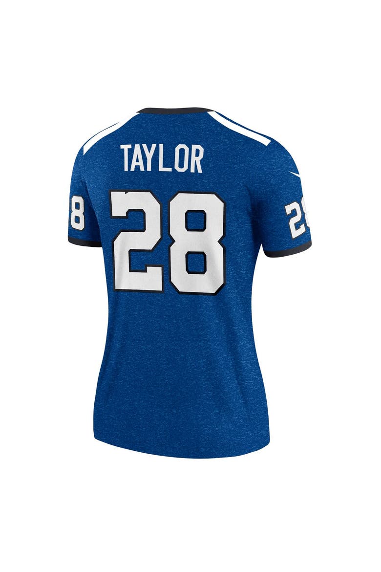 Women's Nike Jonathan Taylor  Royal Indianapolis Colts Alternate Legend Player Performance Top, Alternate, color, Royal