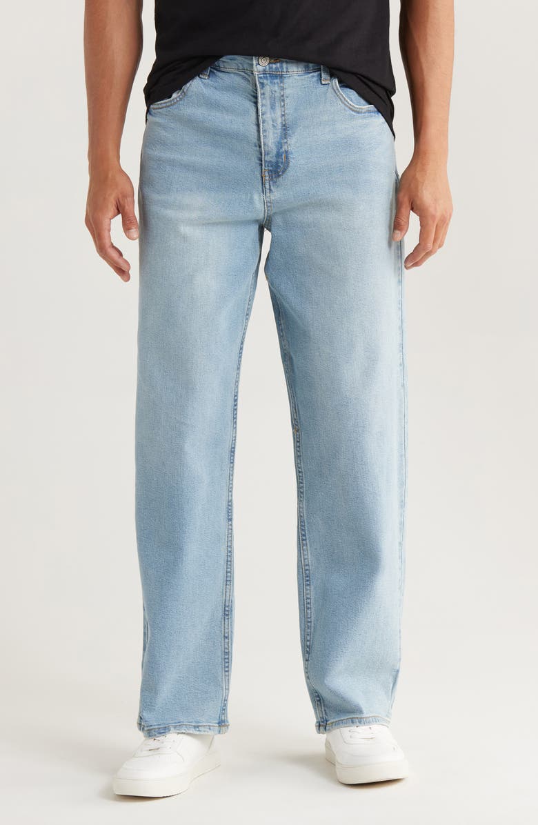 RSQ Loose Jeans, Main, color, Light Wash