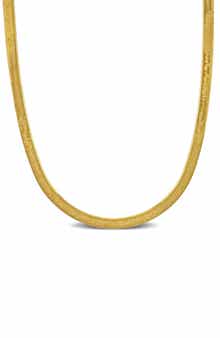 DELMAR Herringbone Chain Necklace