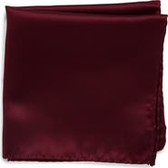 CONSTRUCT Solid Satin Pocket Square