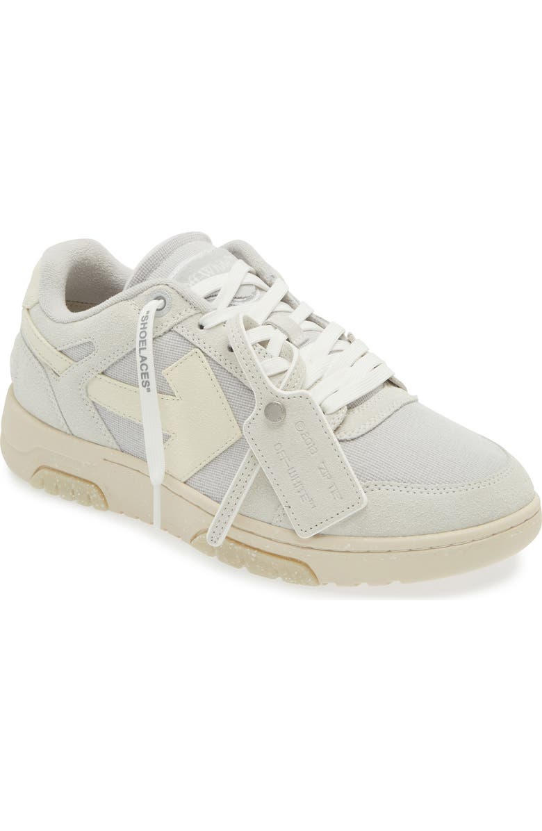 Off-White Slim Out of Office Sneaker, Main, color, Light Grey - White