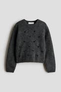 H&M Appliquéd Sweater