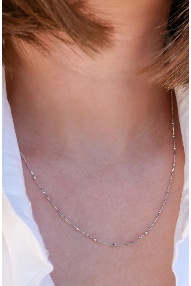 Bead Station Chain, Alternate, color, WHITE