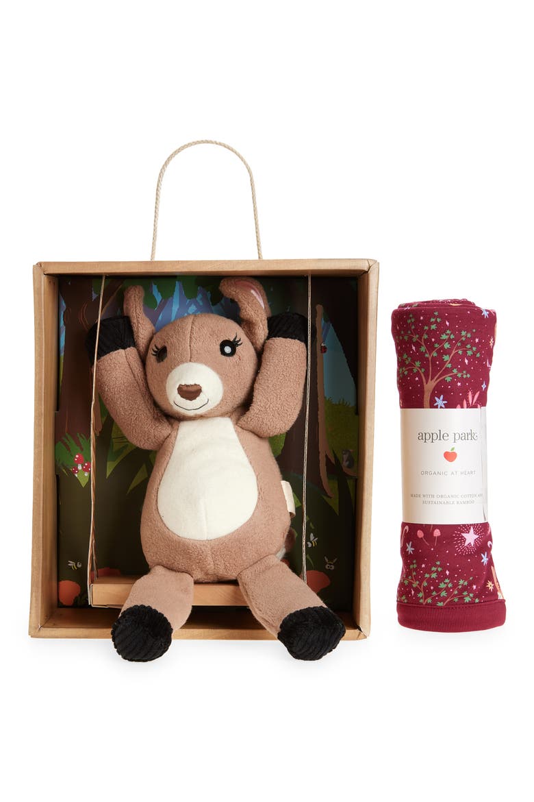 Blanket & Stuffed Toy Set, Alternate, color, MULTI