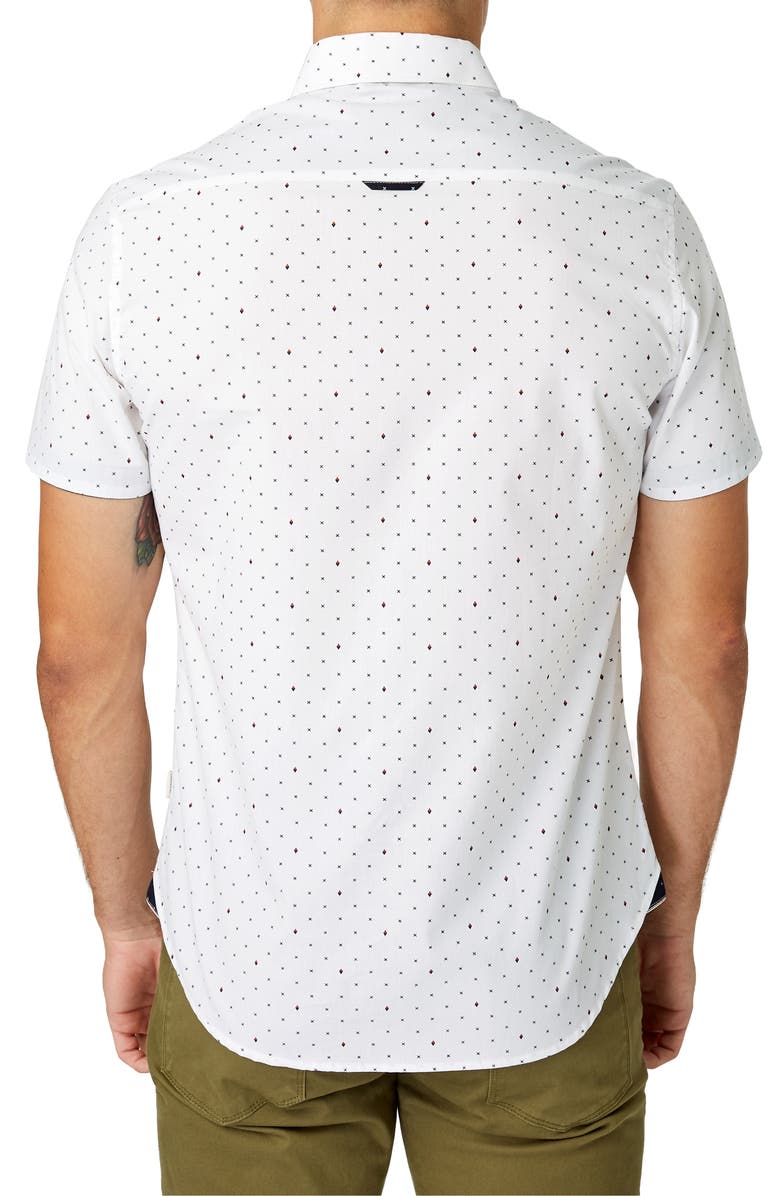 7 Diamonds Vision Quest Slim Fit Cotton Shirt, Alternate, color, 