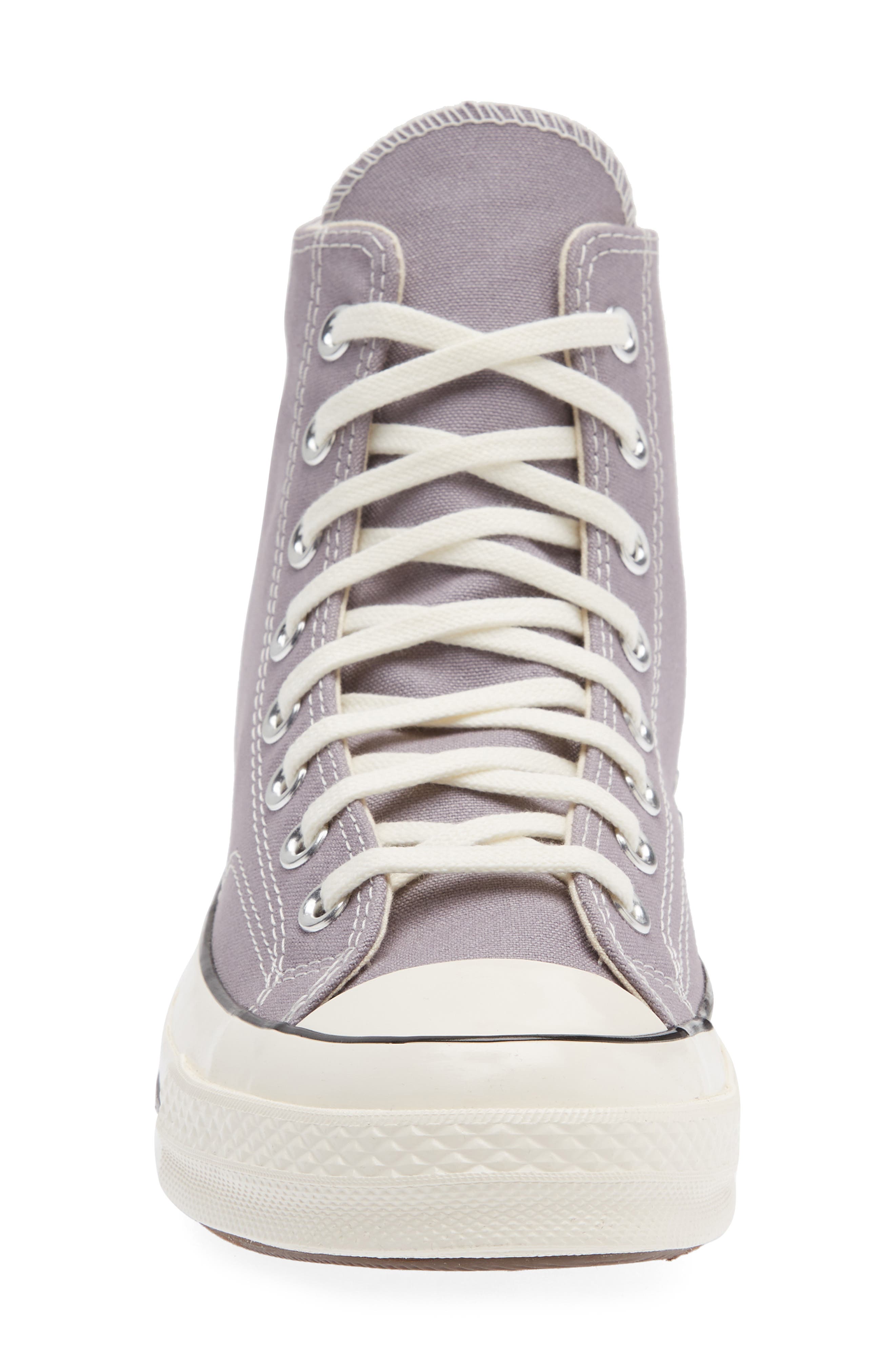 Converse Chuck 70 Canvas High Top Sneaker, Alternate, color, Mauve Stone/ Egret/ Black