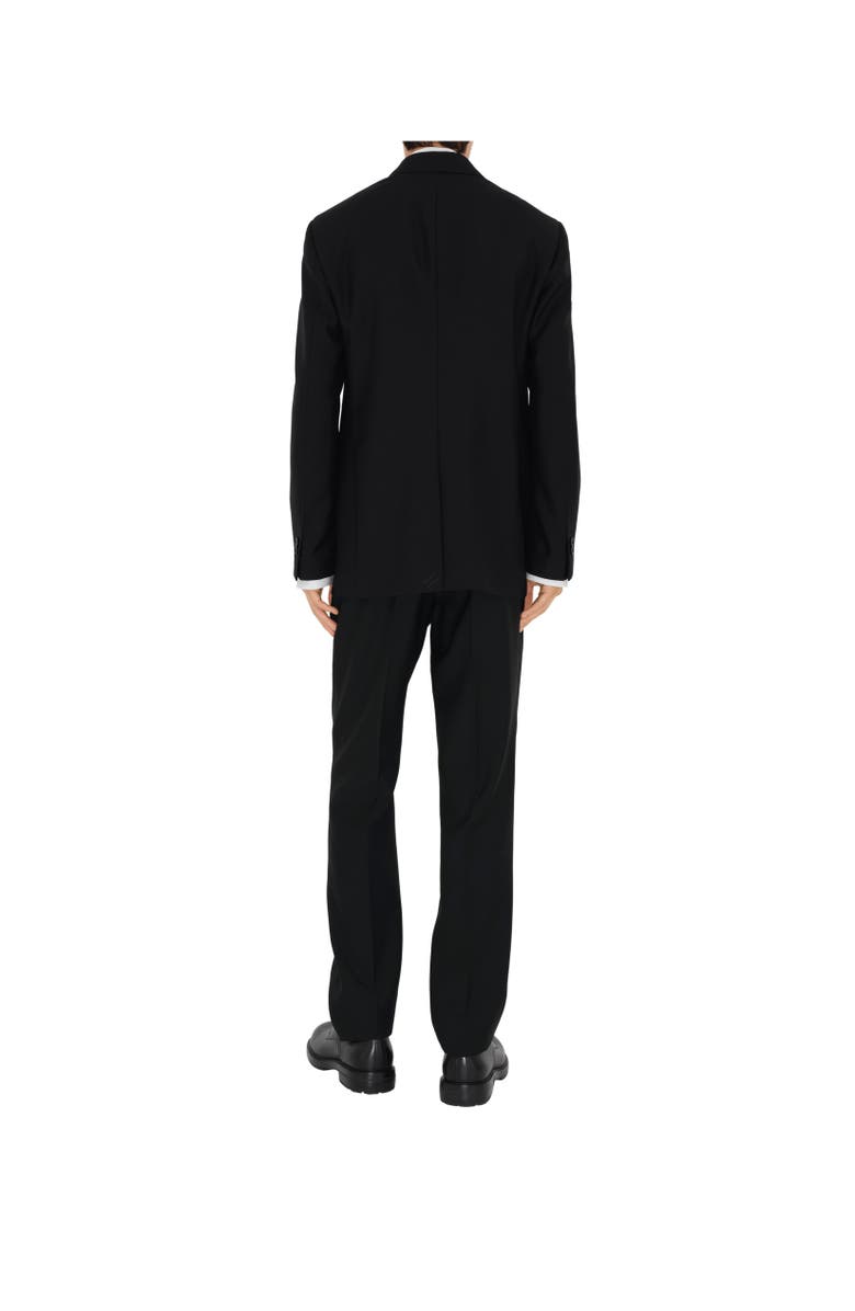 Burberry Wool Tailored Trousers, Alternate, color, Black