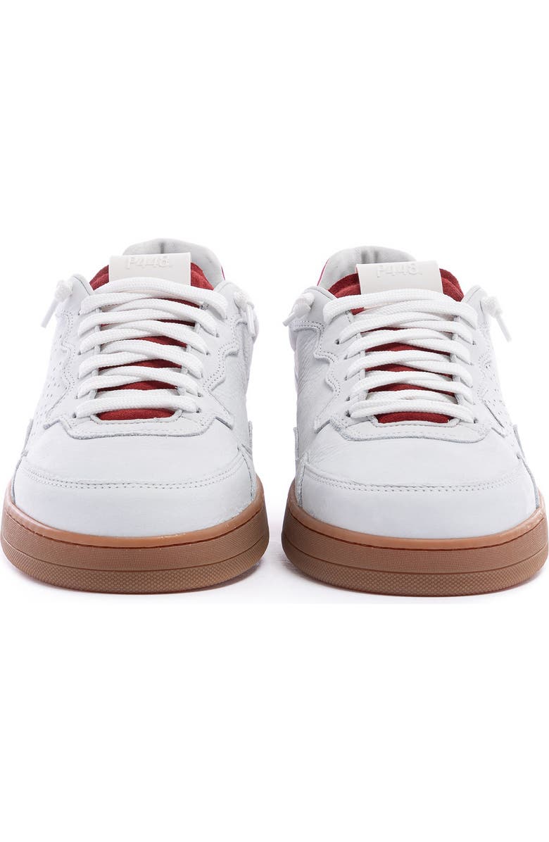 P448 Vert Sneaker, Alternate, color, White/ Red Gum
