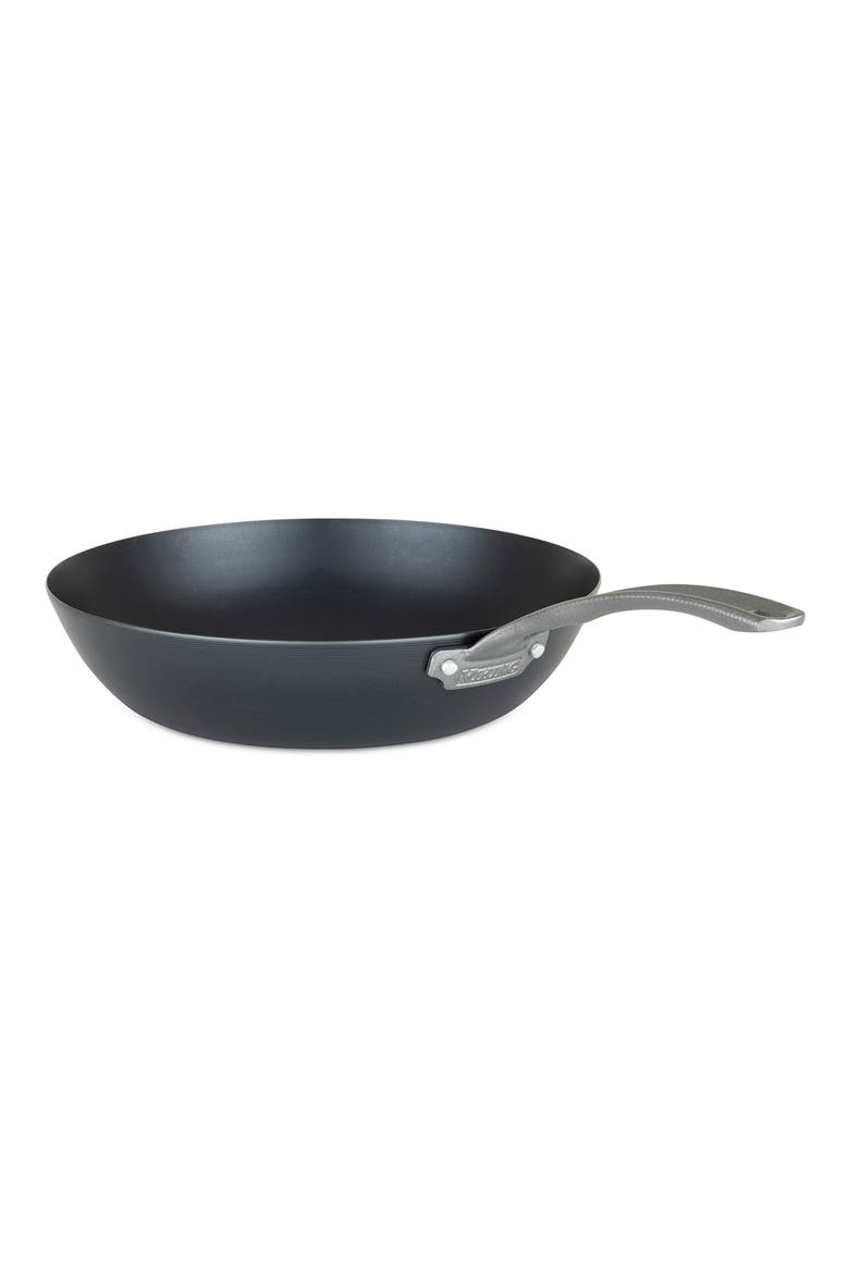 12-Inch Carbon Steel Wok, Main, color, BLACK