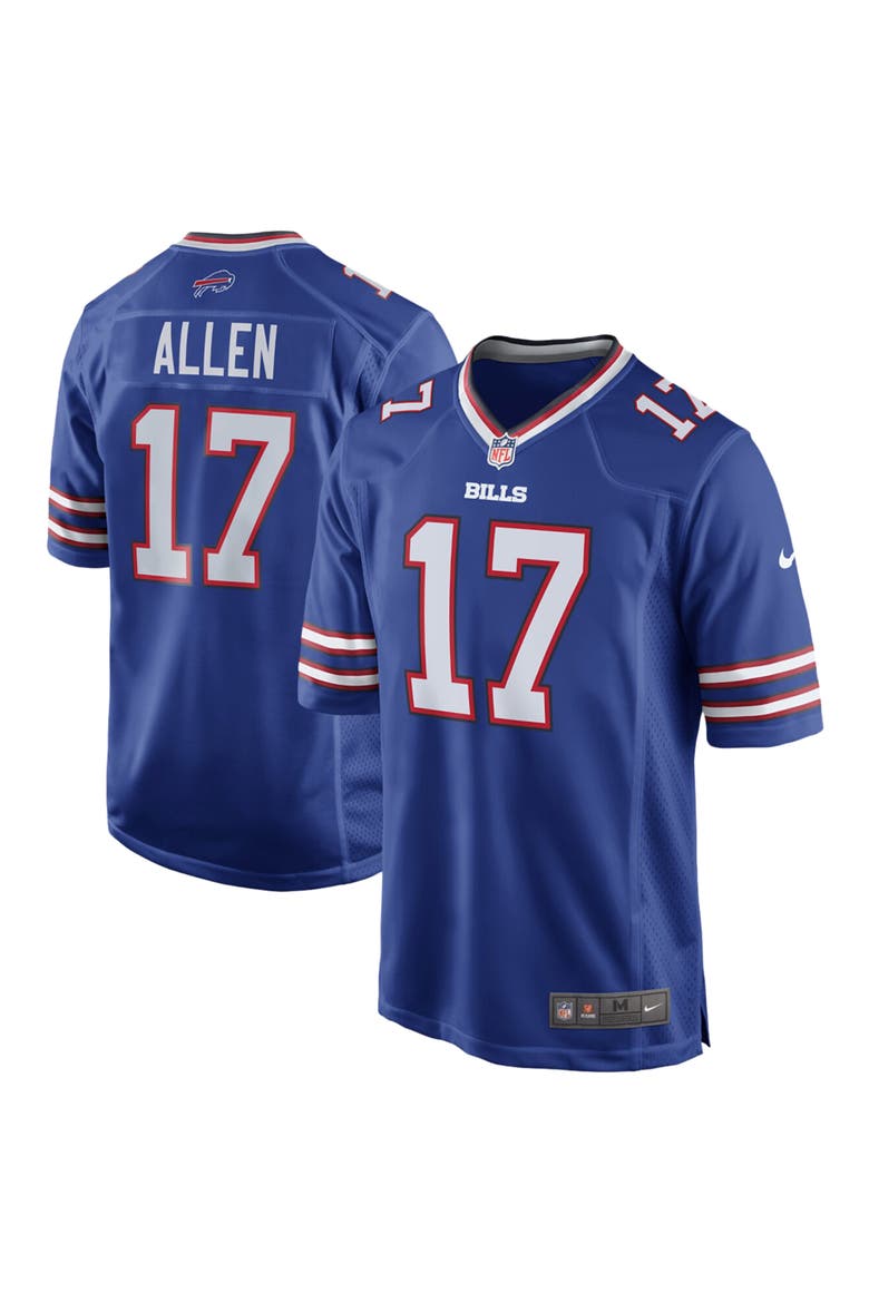 Men's Nike Josh Allen Royal Buffalo Bills Game Player Jersey, Alternate, color, ROYAL