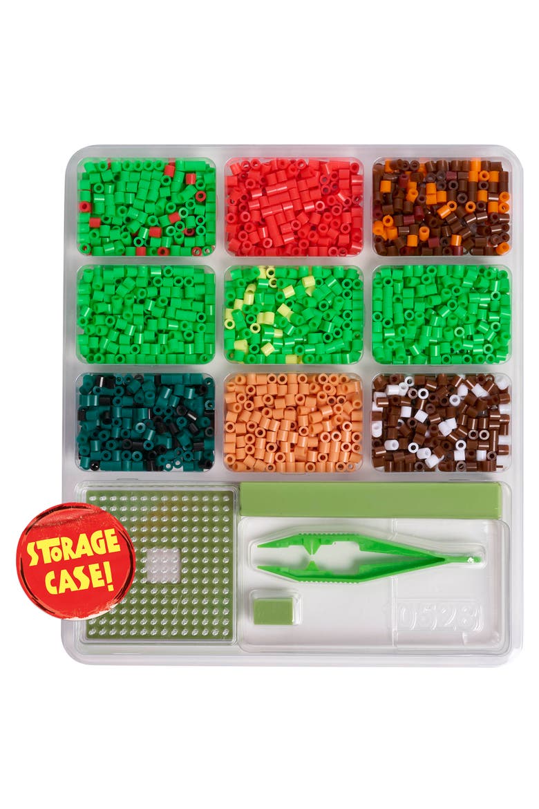 3d Pixel Creations Tmnt 2500 Beads Kit, Diy Character Craft Set, Alternate, color, Multicolored