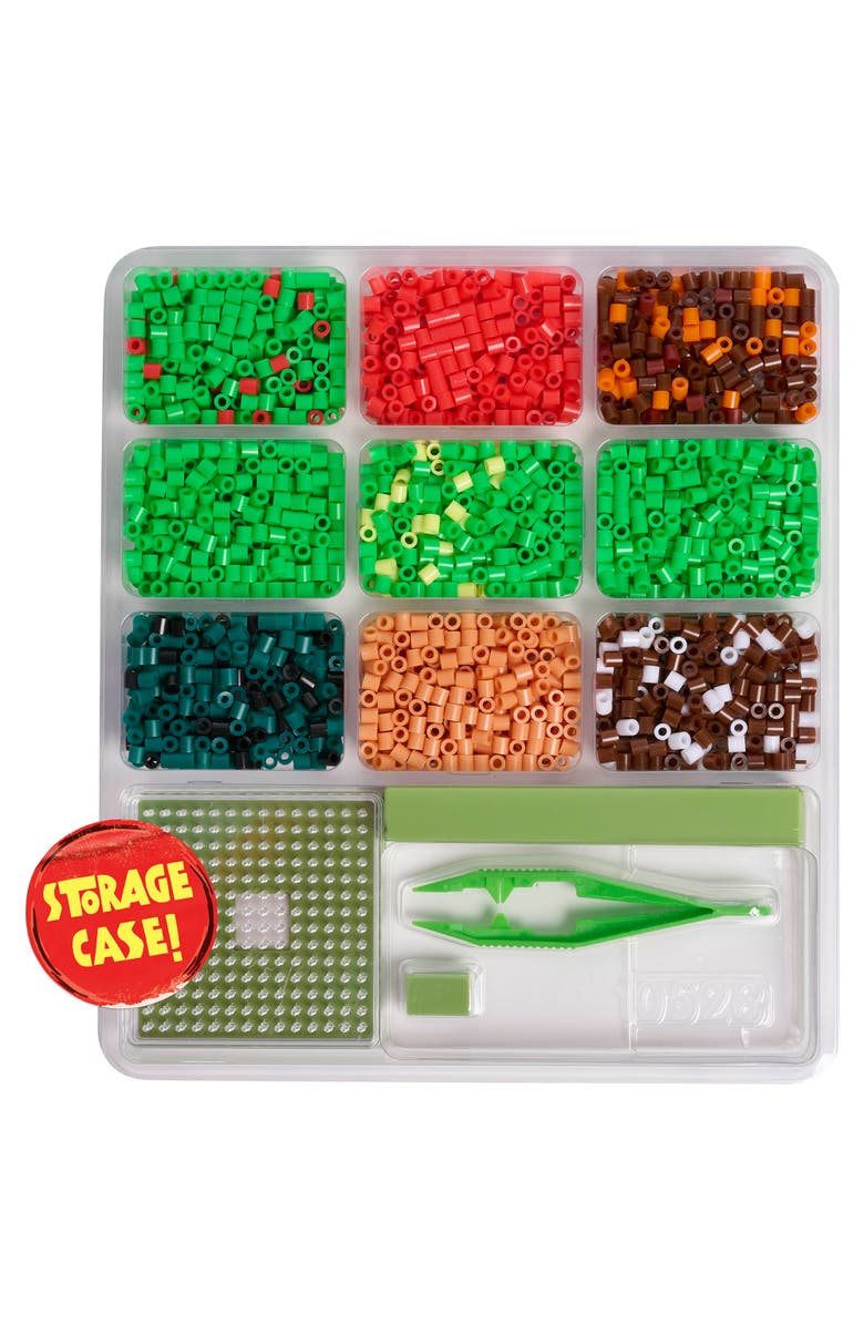 Tara Toy 3d Pixel Creations Tmnt 2500 Beads Kit, Diy Character Craft Set, Alternate, color, Multicolored