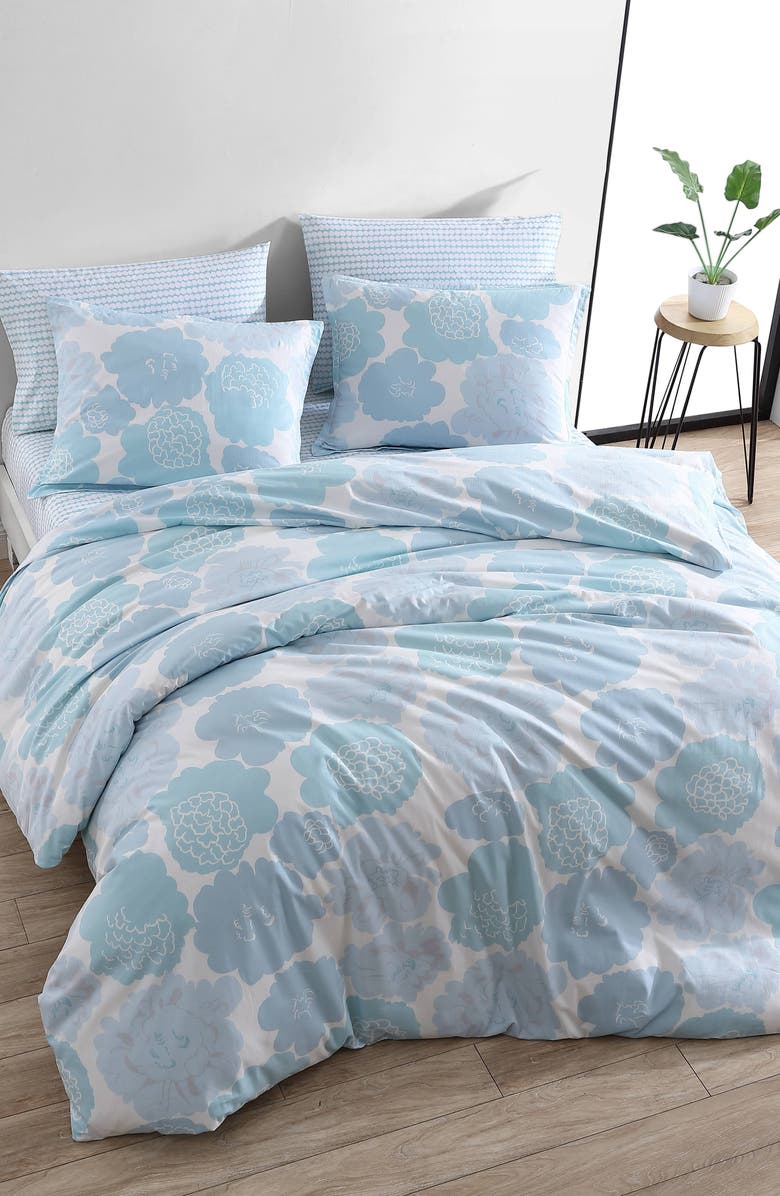 Marimekko Pioni 200 Thread Count Comforter & Sham Set, Main, color,