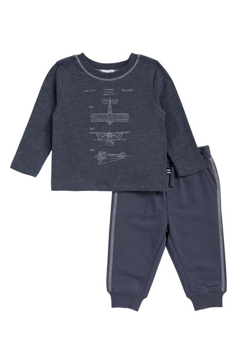 Aviation Academy Long Sleeve T-Shirt & Joggers Set