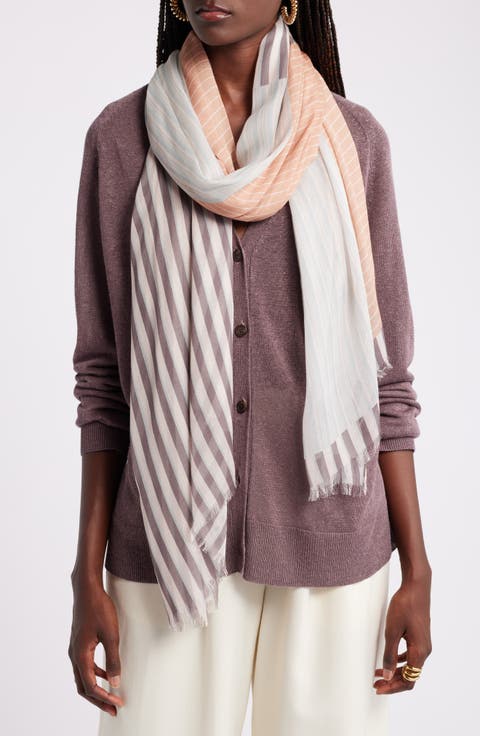 Print Modal & Silk Scarf