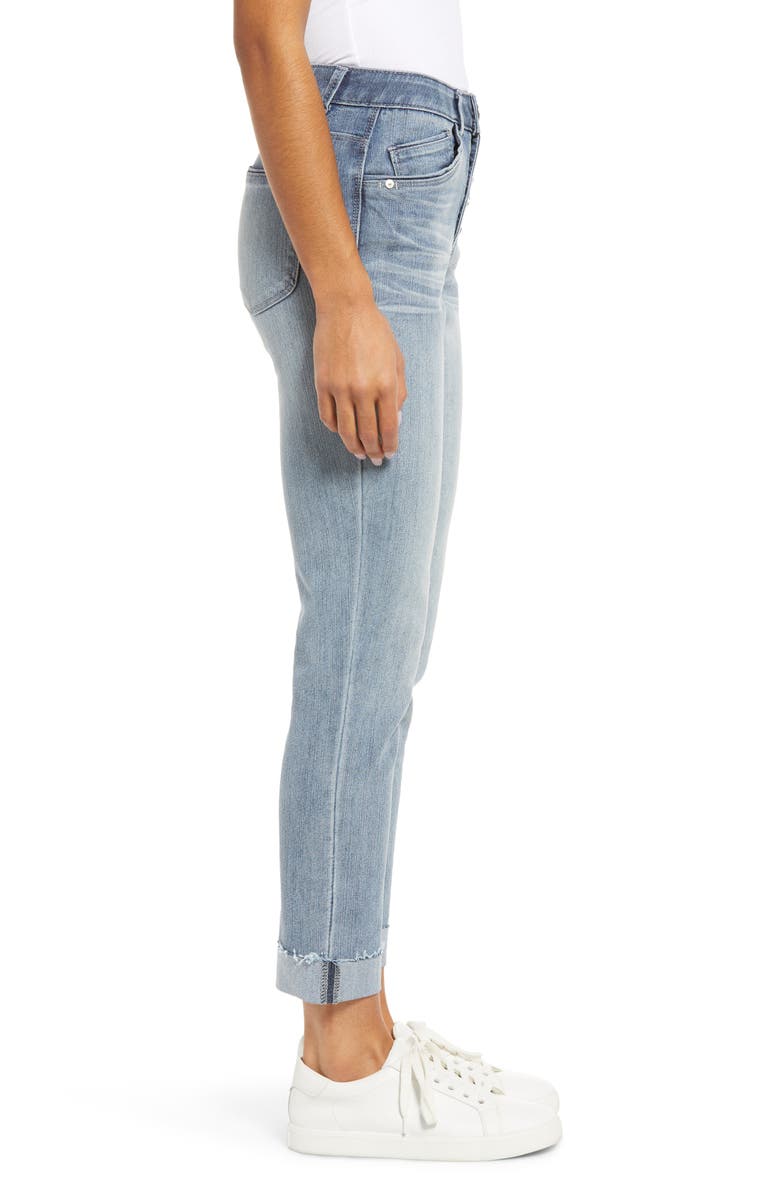 Wit & Wisdom 'Ab'Solution Raw Hem Ankle Skinny Jeans, Alternate, color, 