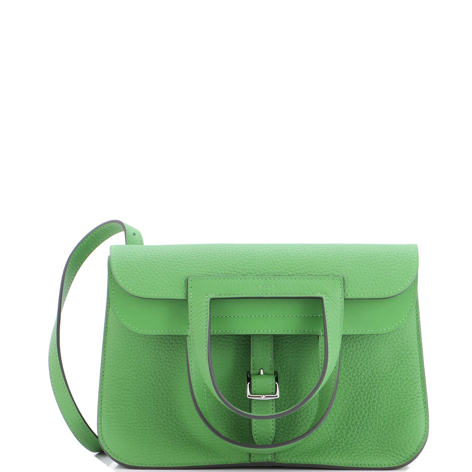 Pre-Owned Hermes Halzan Bag Clemence 25, Main, color, 