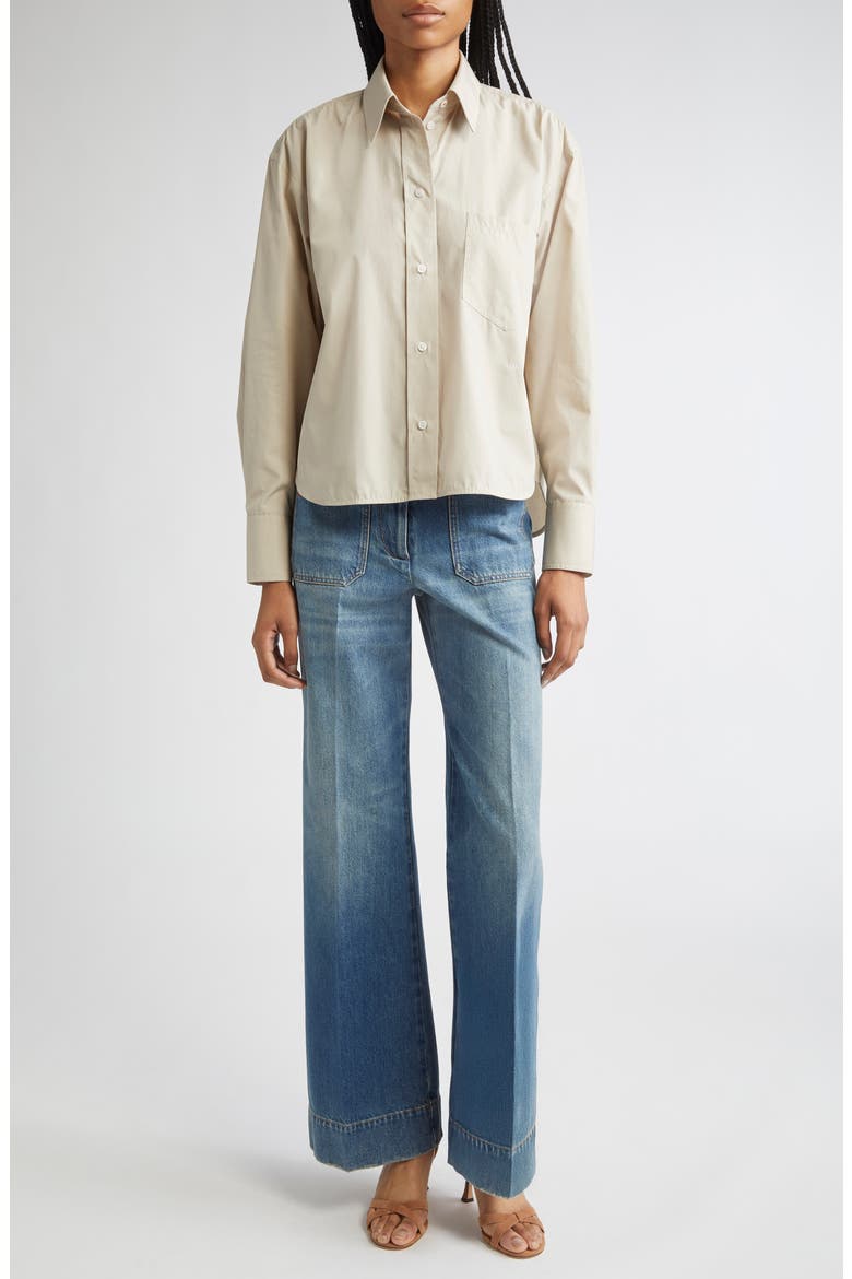 Alina Flare Jeans, Alternate, color, WASHED BLUE