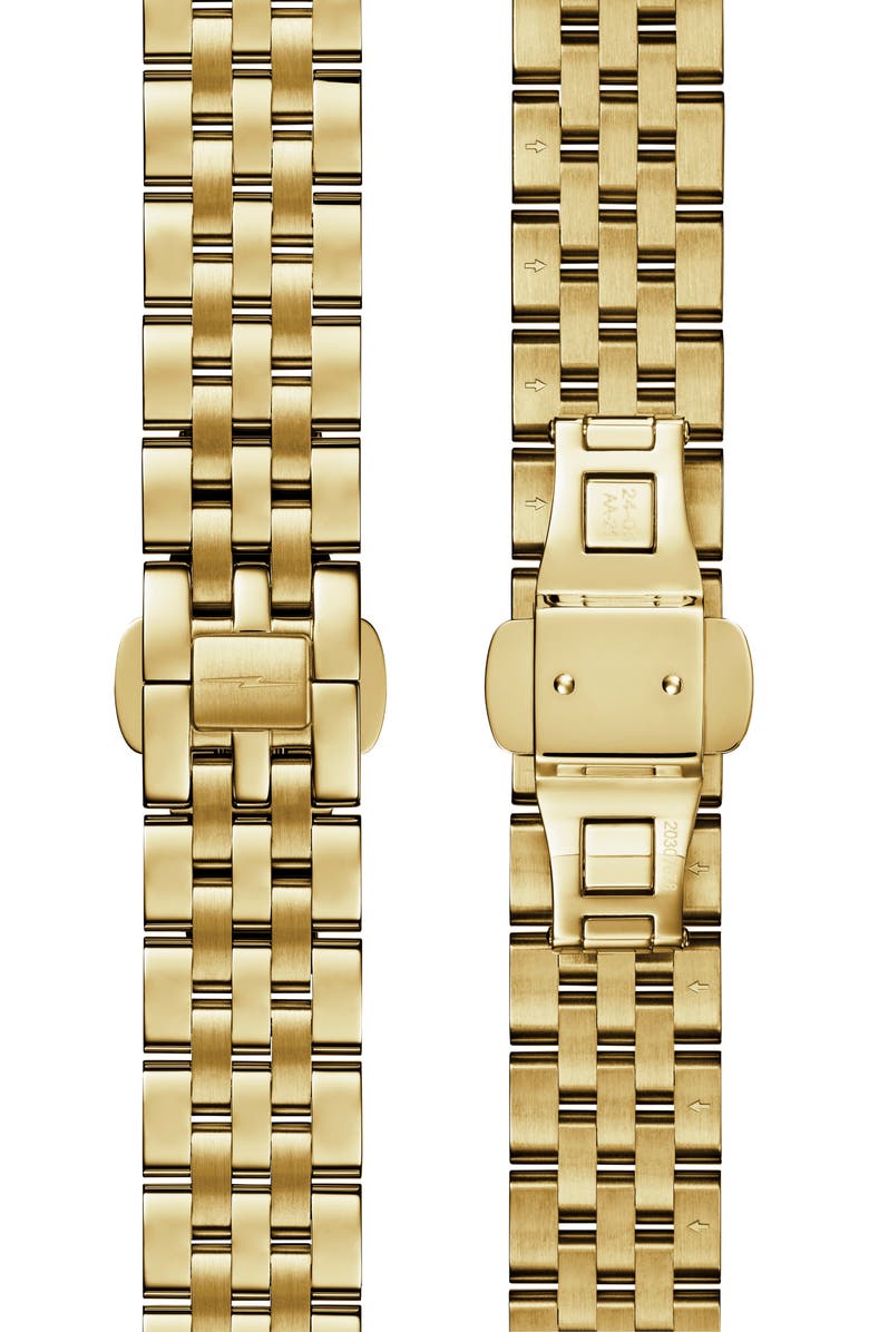 Shinola Circadian Monster Mother-of-Pearl & Diamond Automatic Bracelet Watch, 36mm, Alternate, color, White Mother Of Pearl