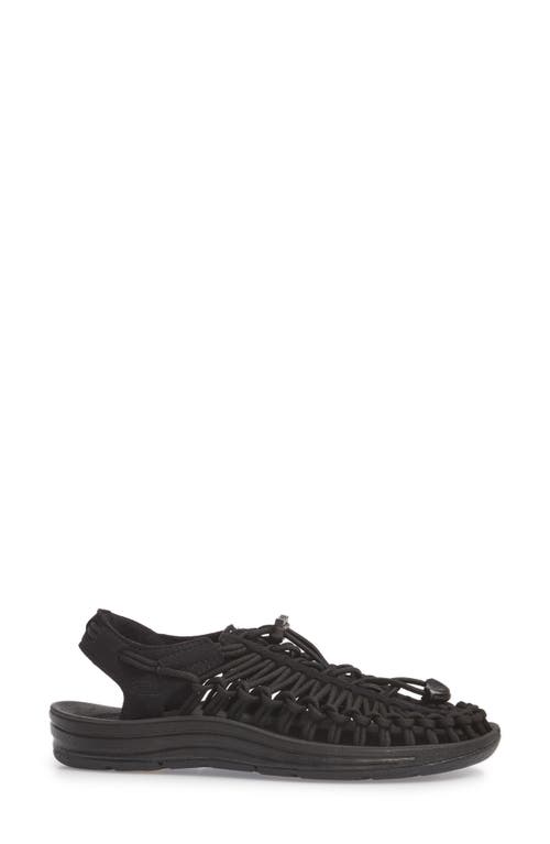Keen 'uneek' Water Sneaker In Black/black