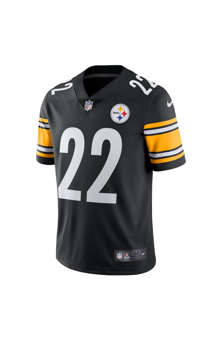 Nike Men's Nike Najee Harris Black Pittsburgh Steelers Vapor Limited Jersey, Alternate, color,