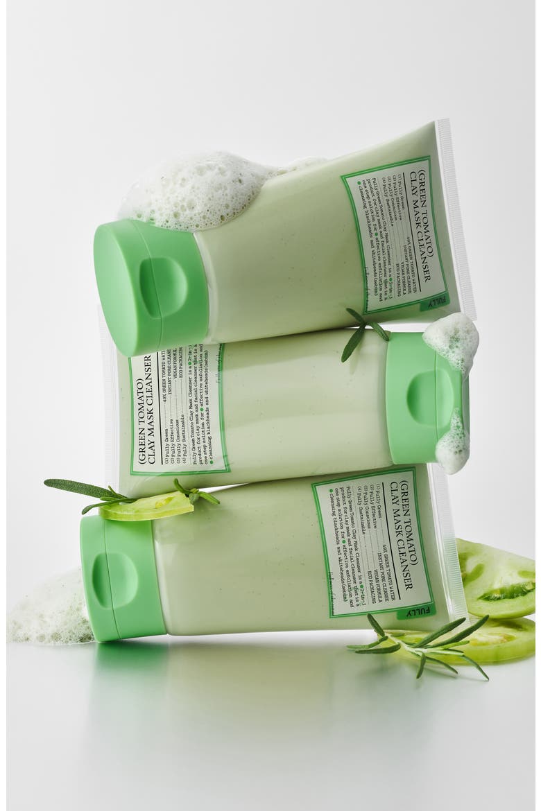 Green Tomato Clay Mask Cleanser, Alternate, color, NO COLOR