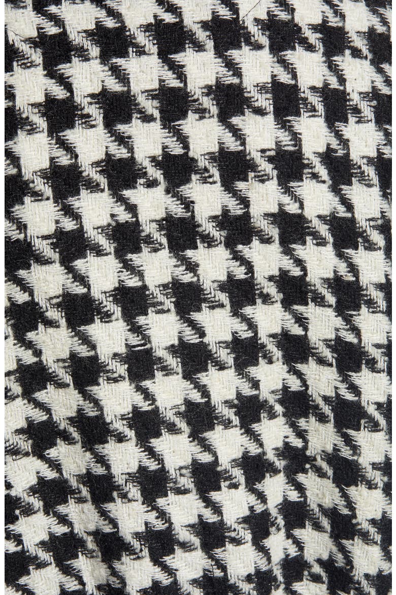 Houndstooth Tweed Bomber Jacket, Alternate, color, YOUR OWN BEAT