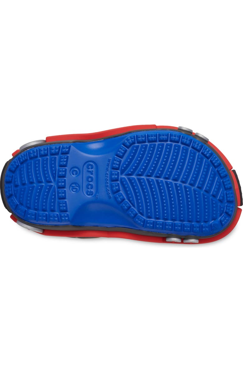 CROCS Kids' Classic Train Clog, Alternate, color, Blue Bolt/Carbon