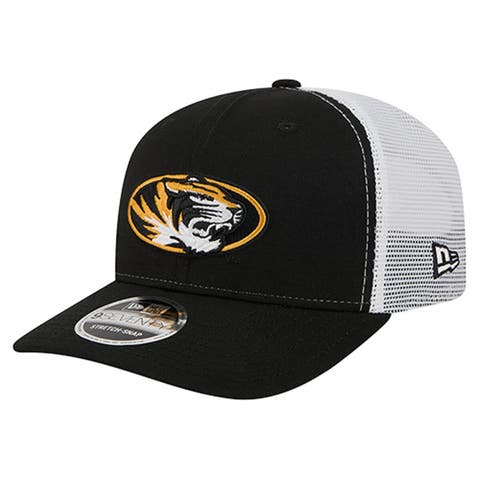 Men's New Era  Black Missouri Tigers Team 9SEVENTY COOLERA Trucker Adjustable Hat