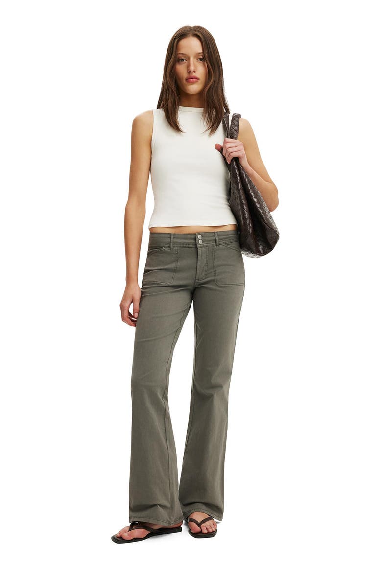 Women's Suki Low Rise Bootleg Pant, Alternate, color, Grey