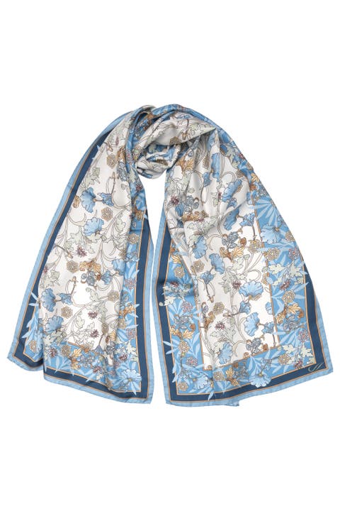 Ofelia - Long Silk Scarf for Women