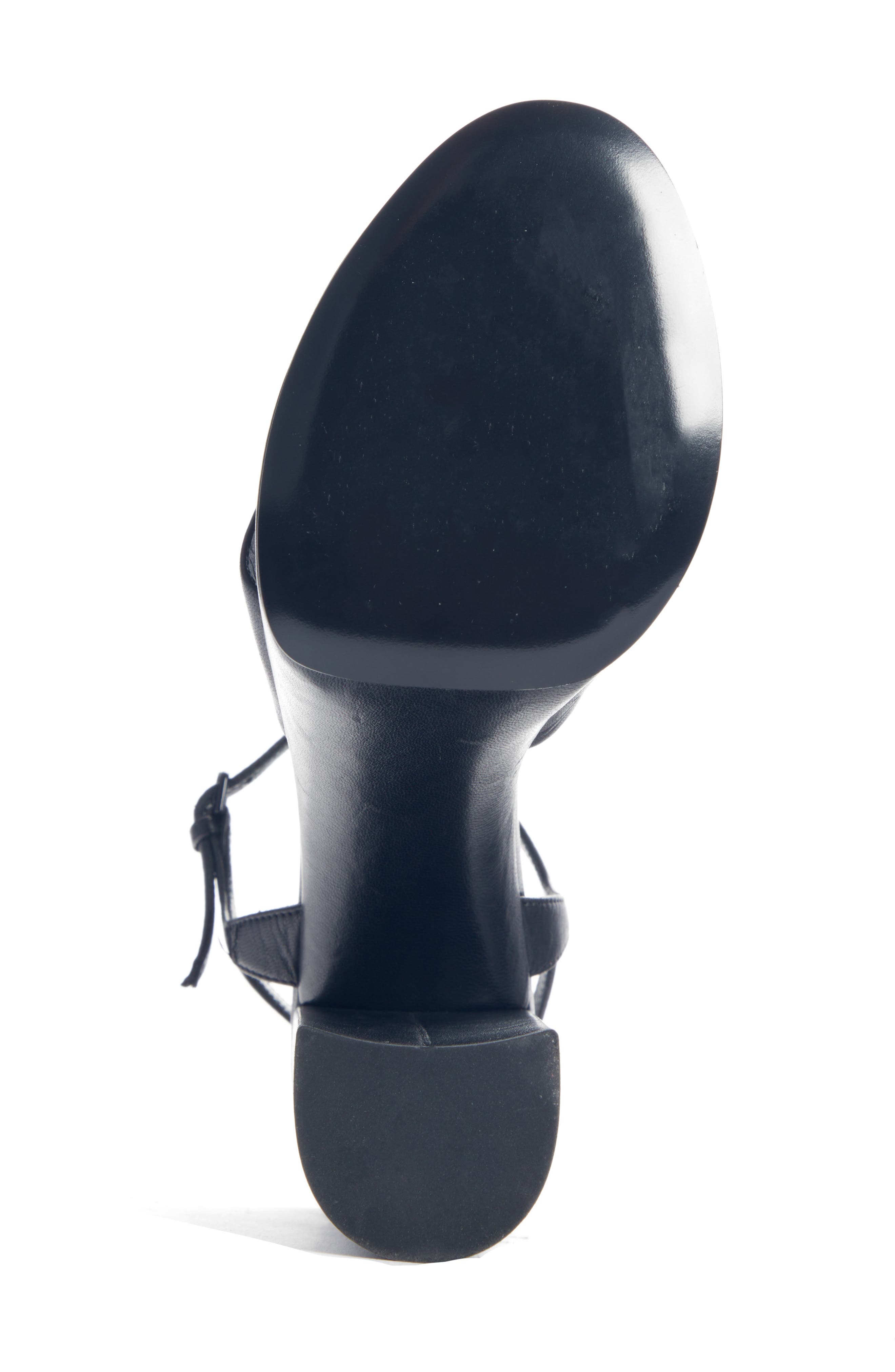 Saint Laurent Bianca Ankle Strap Platform Sandal, Alternate, color, 