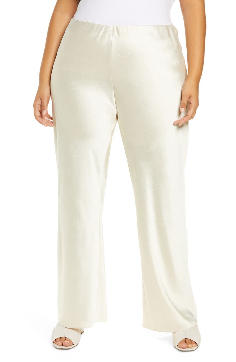 Vince Satin Bias Cut Pants, Main, color, Bona