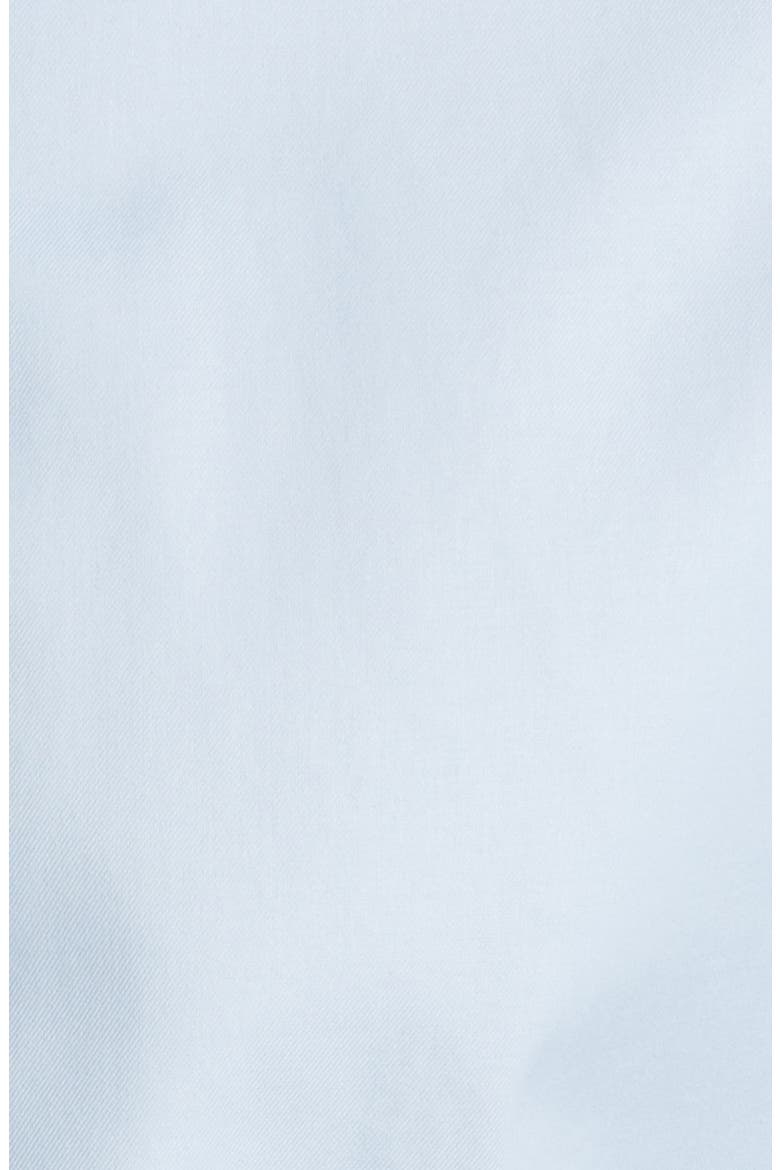 Non-Iron Twill Cutaway Slim Fit Shirt Single Cuff, Alternate, color, SKY BLUE