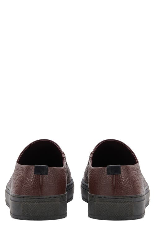 Greats Mercer X Steven Alan Slip-on In Brown Leather
