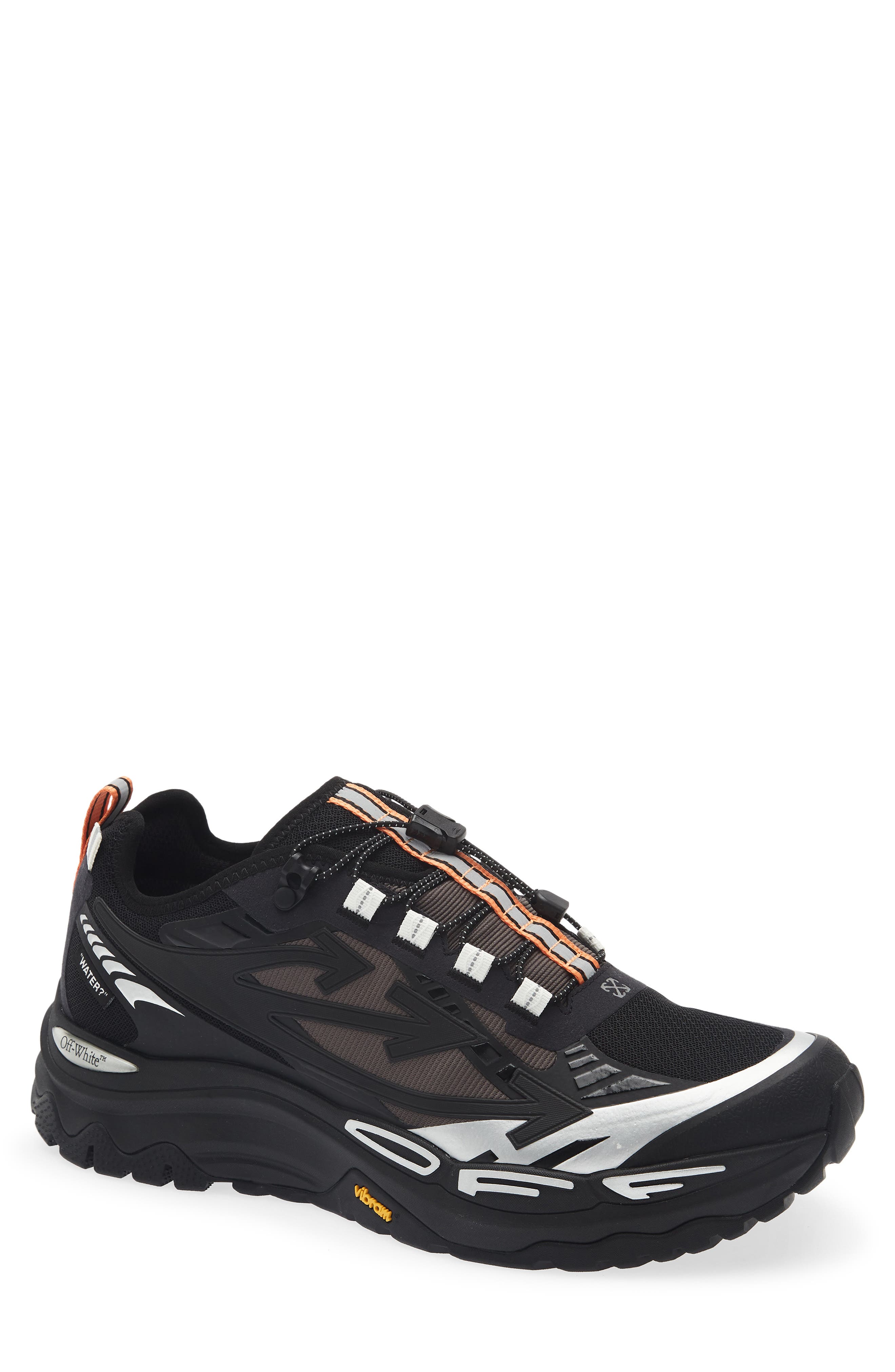 Be Right Back Trail Sneaker, Main, color, BLACK/ BLACK