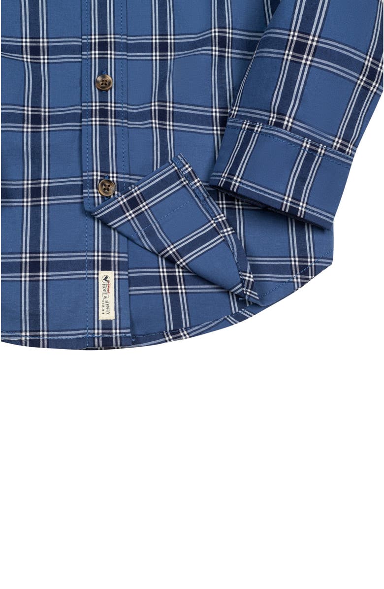 Hope & Henry Baby Boys' Organic Stretch Poplin Shirt, Infant, Alternate, color, 