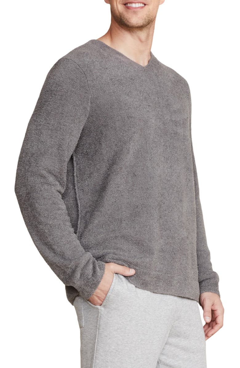 Barefoot Dreams<sup>®</sup> CozyChic<sup>™</sup> Lite<sup>®</sup> Relaxed Fit V-Neck Sweatshirt, Alternate, color, 