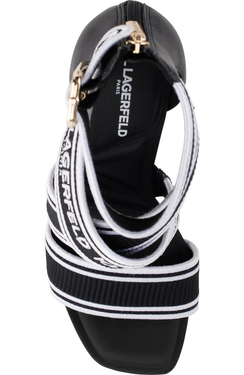 KARL LAGERFELD PARIS Careliz II Strappy Sandal, Alternate, color,