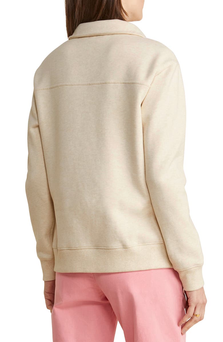 vineyard vines Polo Collar Cotton Sweatshirt, Alternate, color,