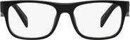 Prada 55mm Square Optical Glasses