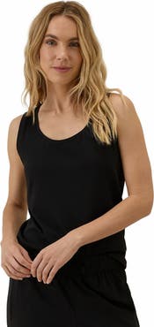 Pact Organic Cotton Luxe Stretch Jersey Tank
