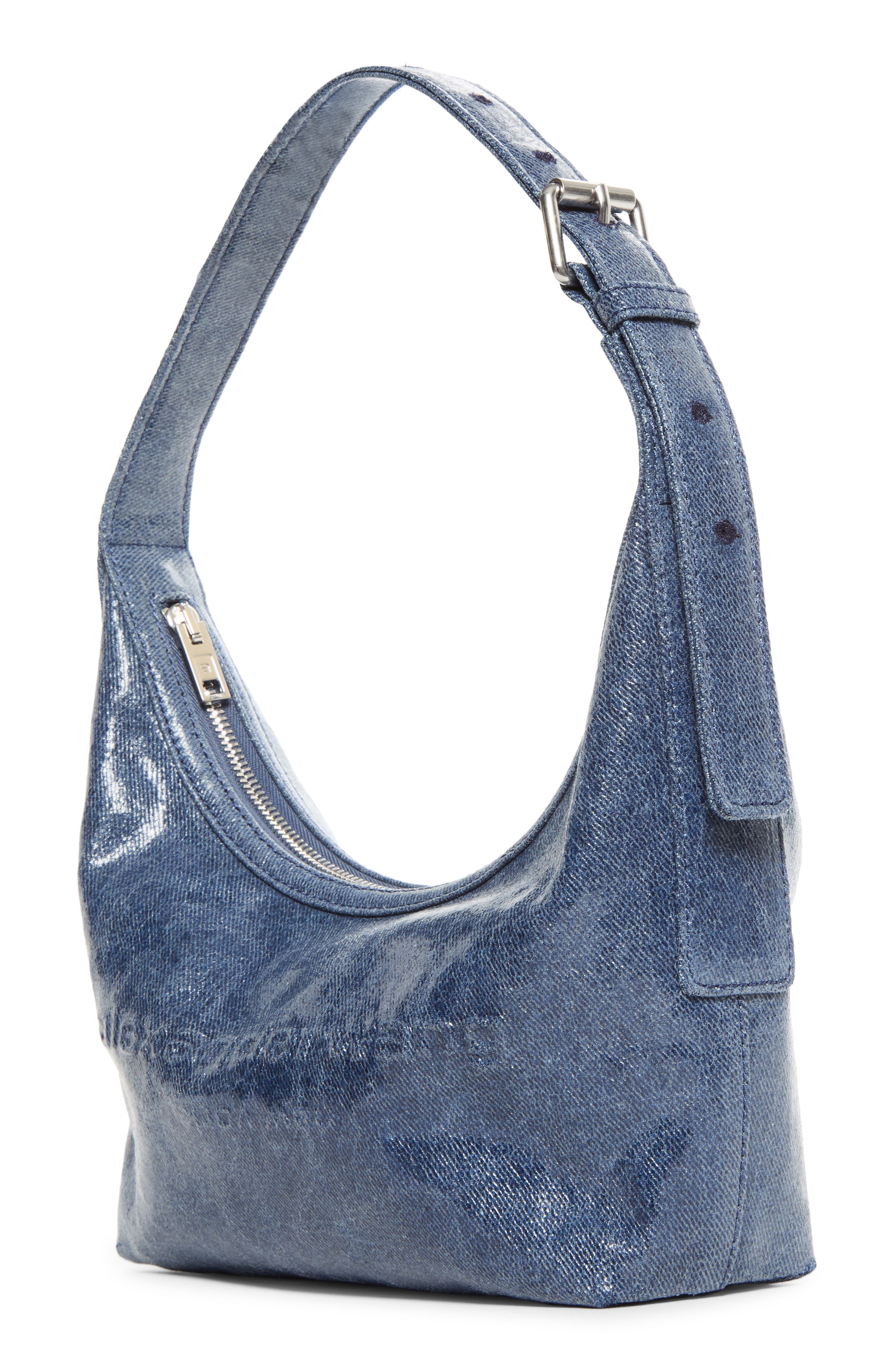 Punch Small Hobo Bag, Alternate, color, BLUE
