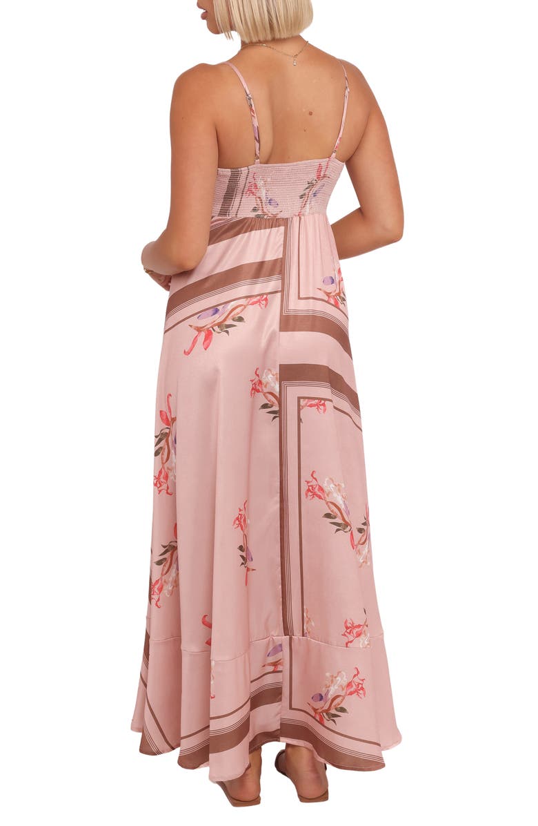 Petal & Pup Elanor Print Sleeveless Maxi Dress, Alternate, color, Pink Cocoa